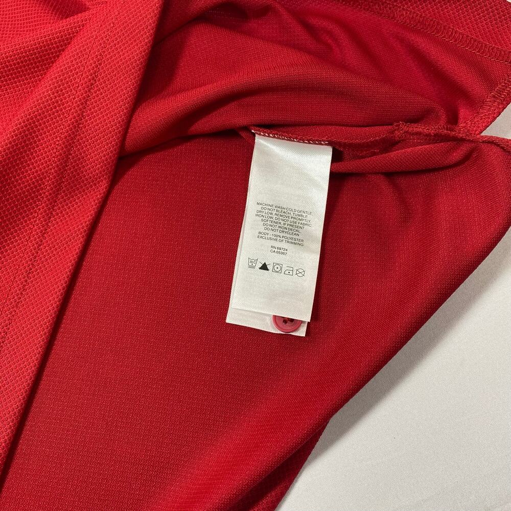 Columbia Omni‑Shade Polo Men’s M Red – Performance Sun Protection - Picture 5 of 7
